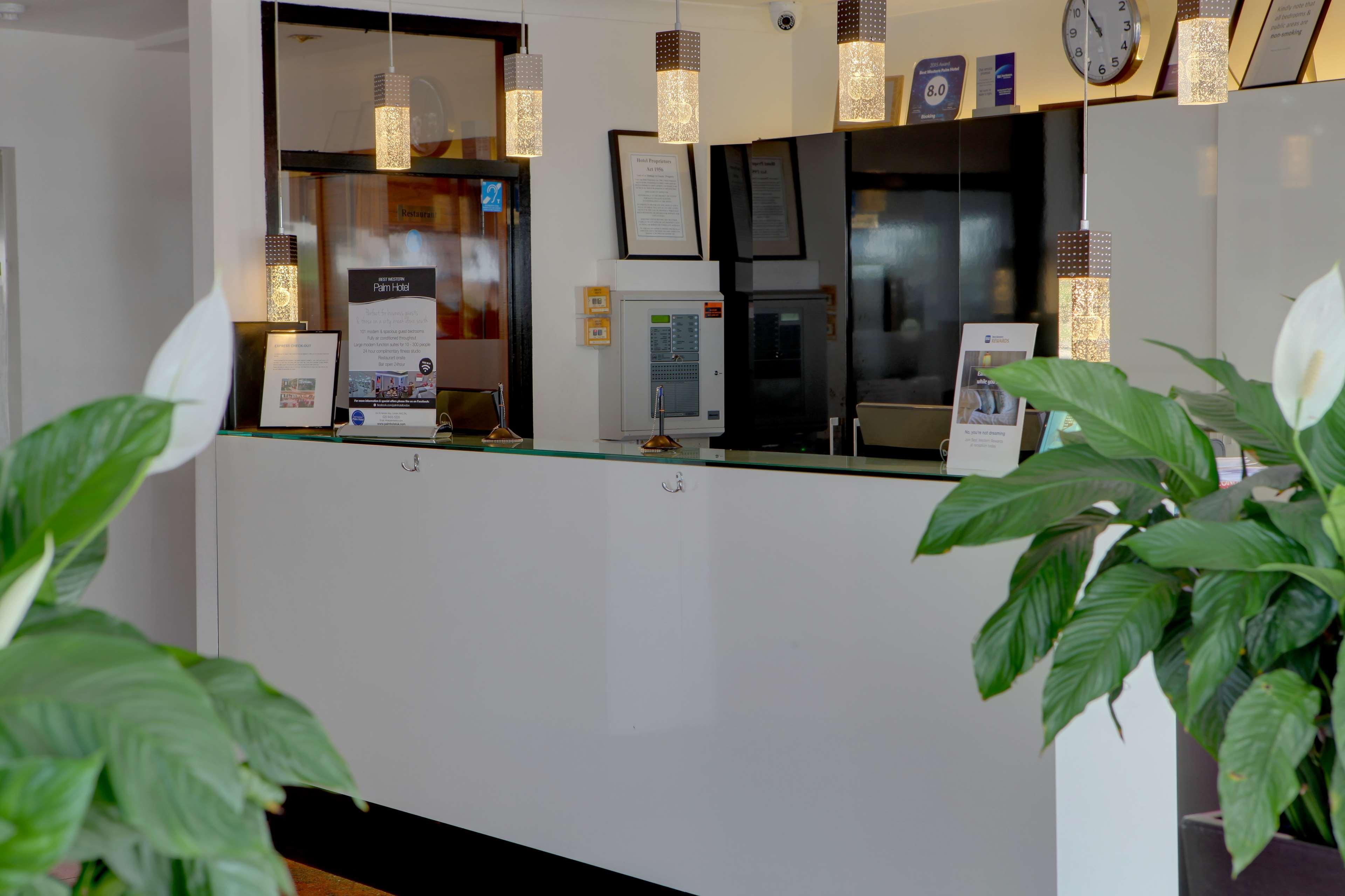 Best Western Palm Hotel London Eksteriør billede